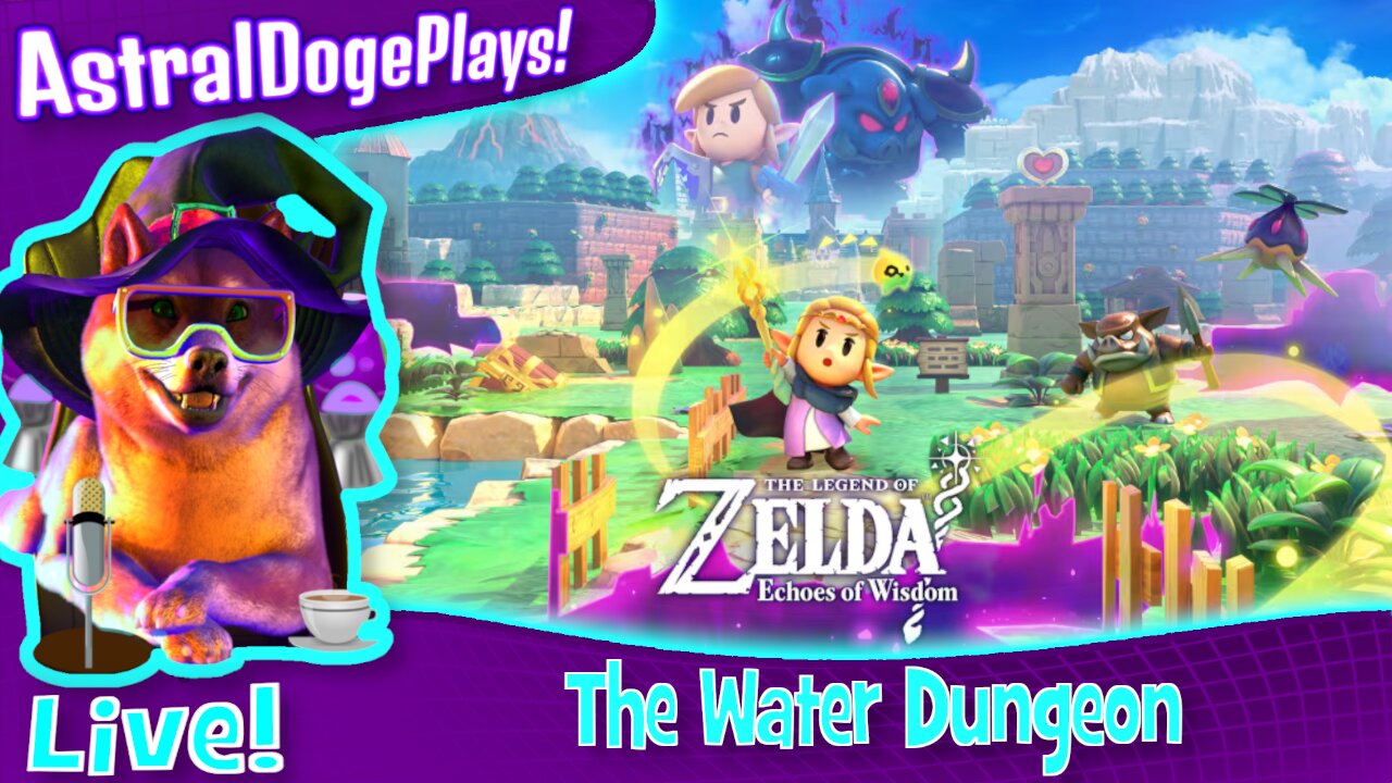 Zelda: Echoes of Wisdom ~LIVE!~ The Water Dungeon