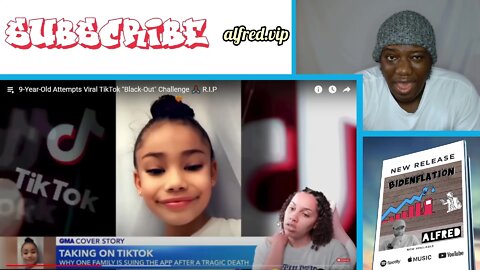 9 Year Old Dies Doing TikTok Challenge : Alfred Reacts