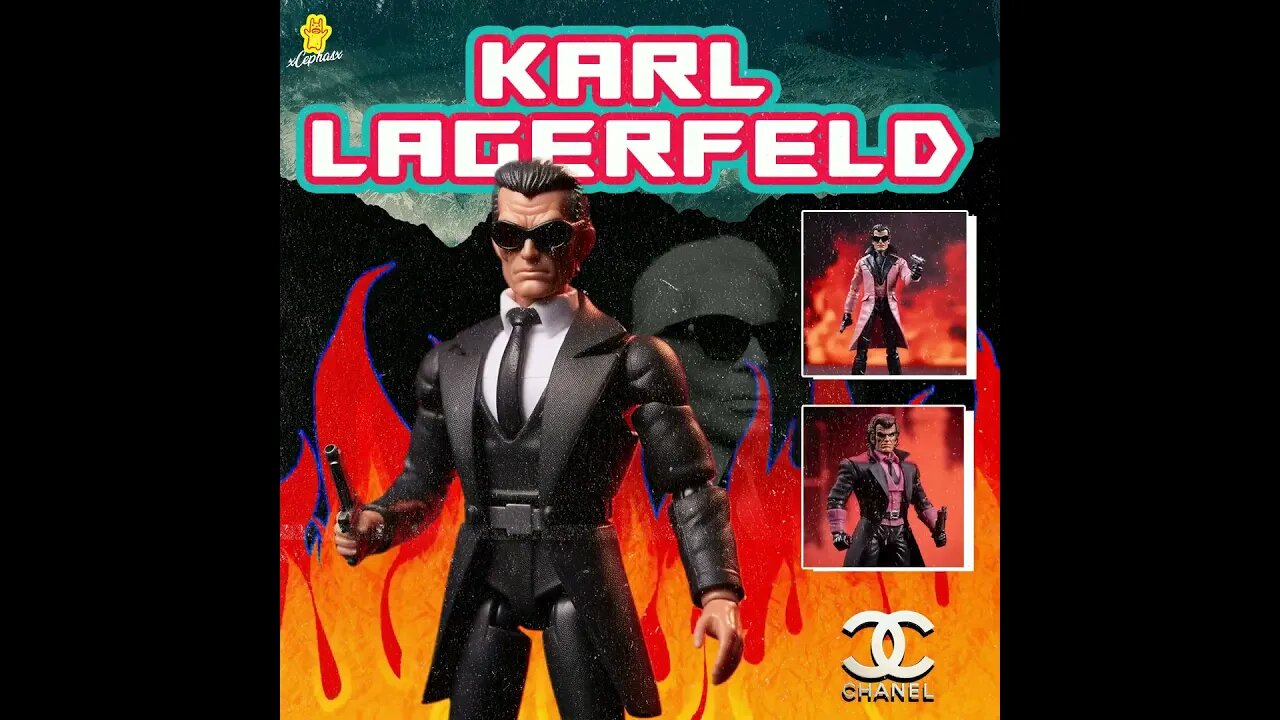 karl lagerfeld toy concept xcephasx studios #chanel #fashion #fyp #funny #toys