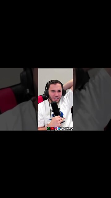 Adin Ross gets PRESSED on Monkey… #adinross #funny