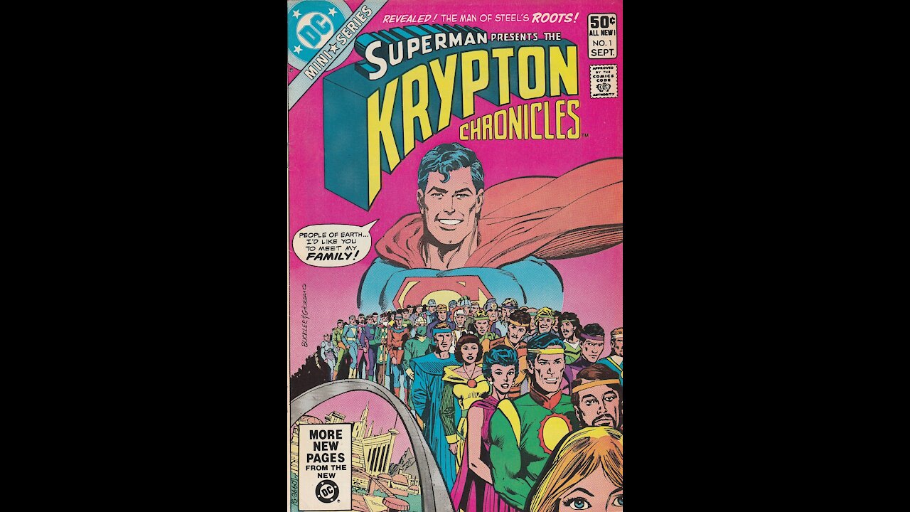 Krypton Chronicles -- Issue 1 (1981, DC Comics) Review