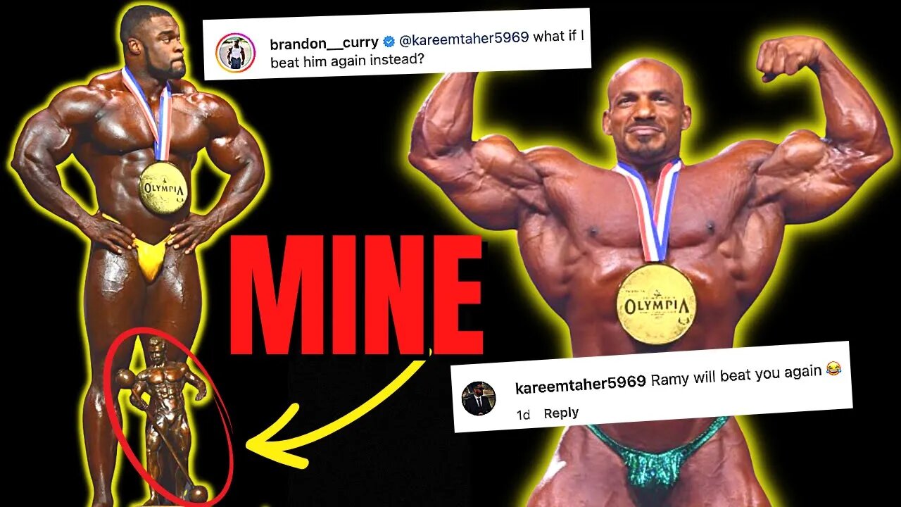 Big Ramy Will NOT Beat ME- Brandon Curry