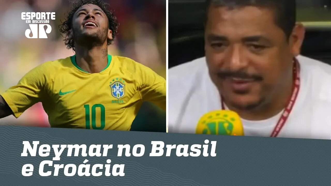 OLHA o que VAMPETA falou de Neymar e de Brasil 2 x 0 Croácia!