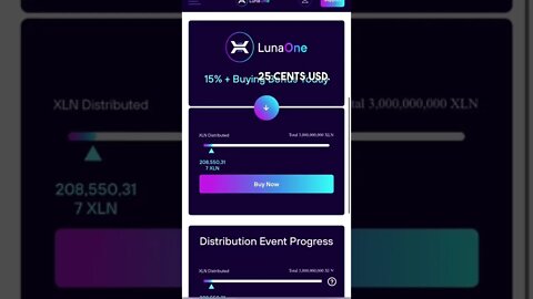 LunaOne Metaverse Token - XLN will it make millionaires???