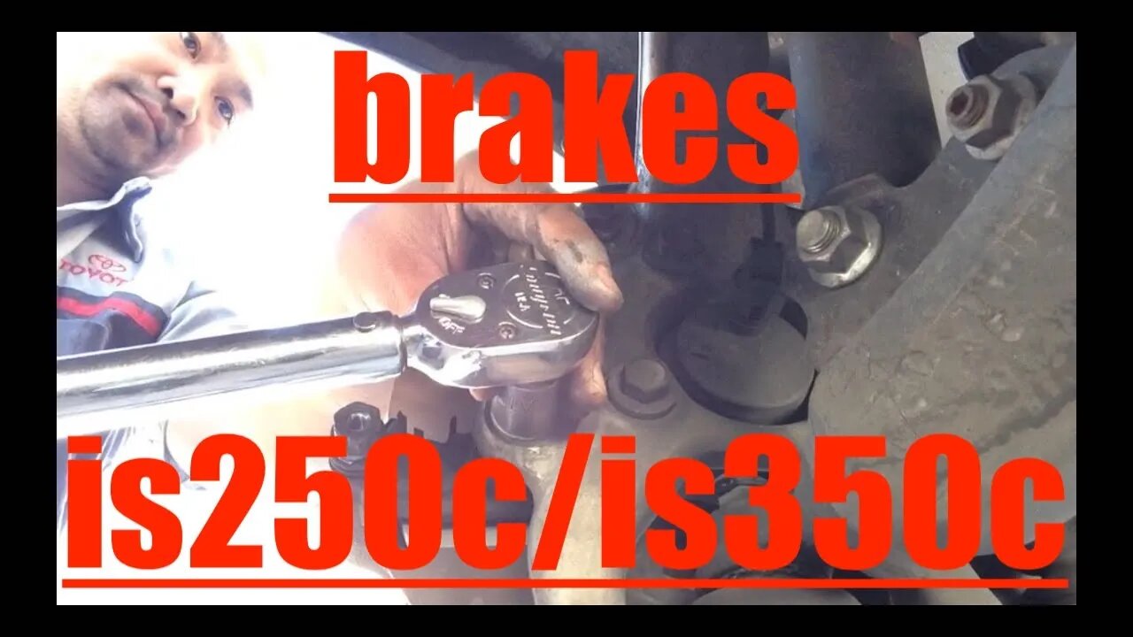 Replacement Front Brake Pads Rotors Lexus IS250C IS350C √ Fix it Angel