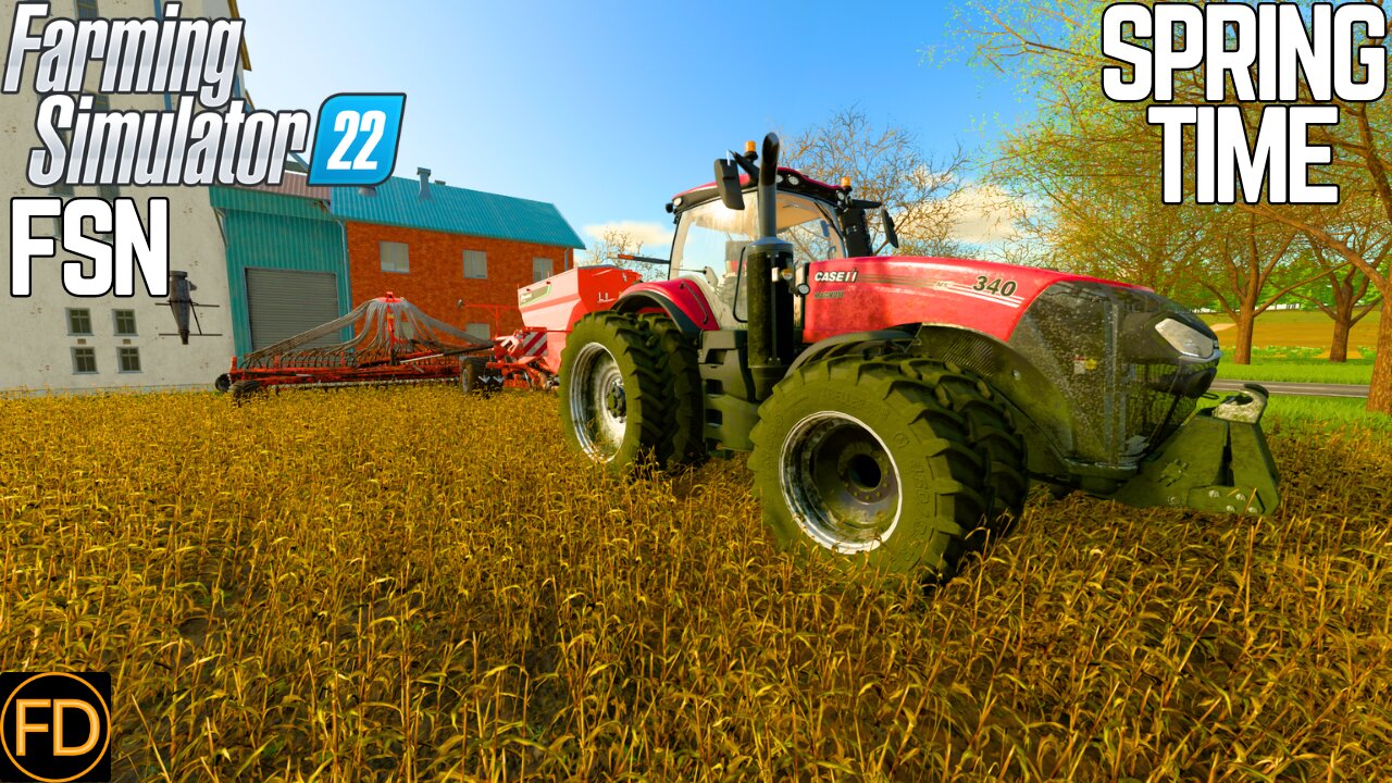 SPRING TIME on FSN (Farm Sim Network) Farming Simulator 22 | Hobo Hollow 4x