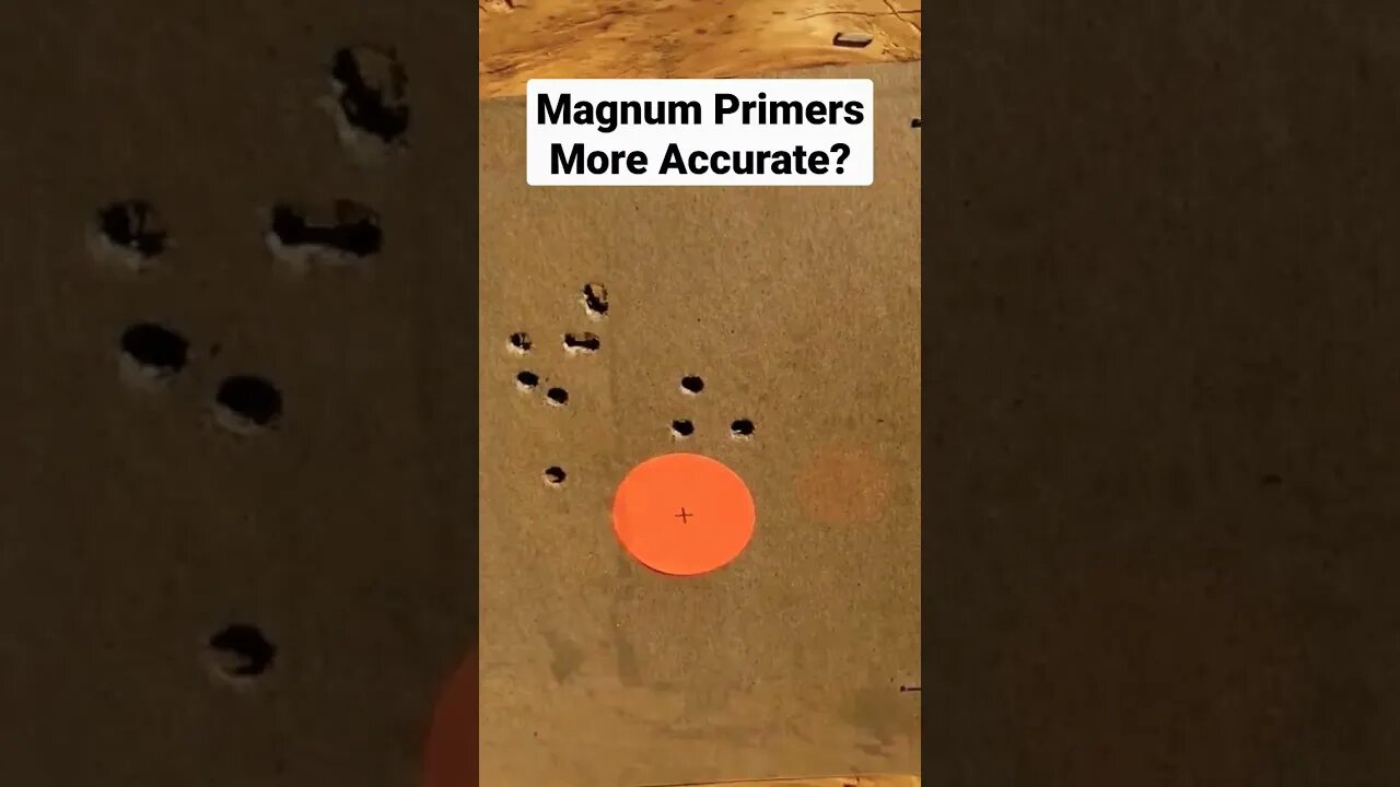 Getting Better Accuracy In 357 Magnum Using Magnum Pistol Primers With Shooters World Heavy Pistol