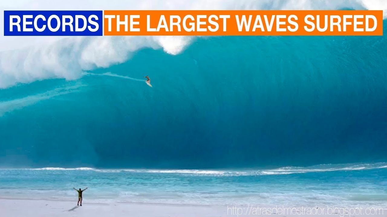 BIGGEST WAVES EVER SURFED IN HISTORY | LAS OLAS MÁS GRANDES JAMÁS SURFEADAS