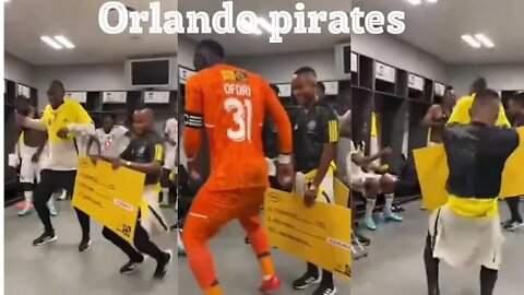 how Orlando pirates celebrate after a win 👌