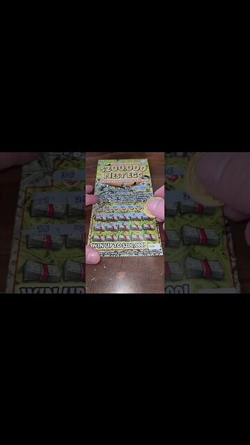 NEW $200,000 Lottery Tickets Nest Egg Scratch Offs!