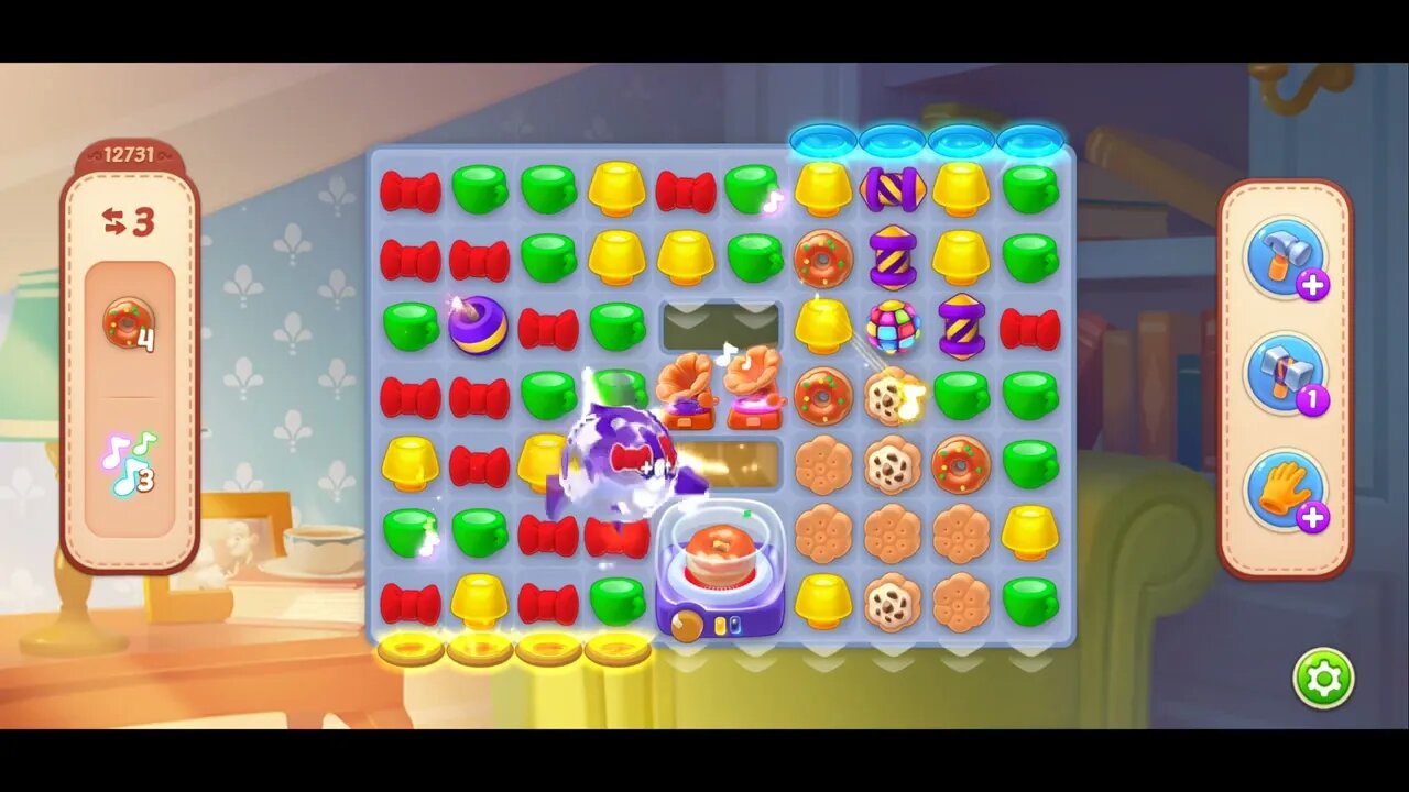 Playrix Homescapes Gameplay Walkthrough Level 12731