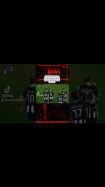 BOTAFOGO X ATLÉTICO MG BRASILEIRÃO 2023 NO PES2021 COM PATCH DA THE BEST 9.9.1 #gamingvideos