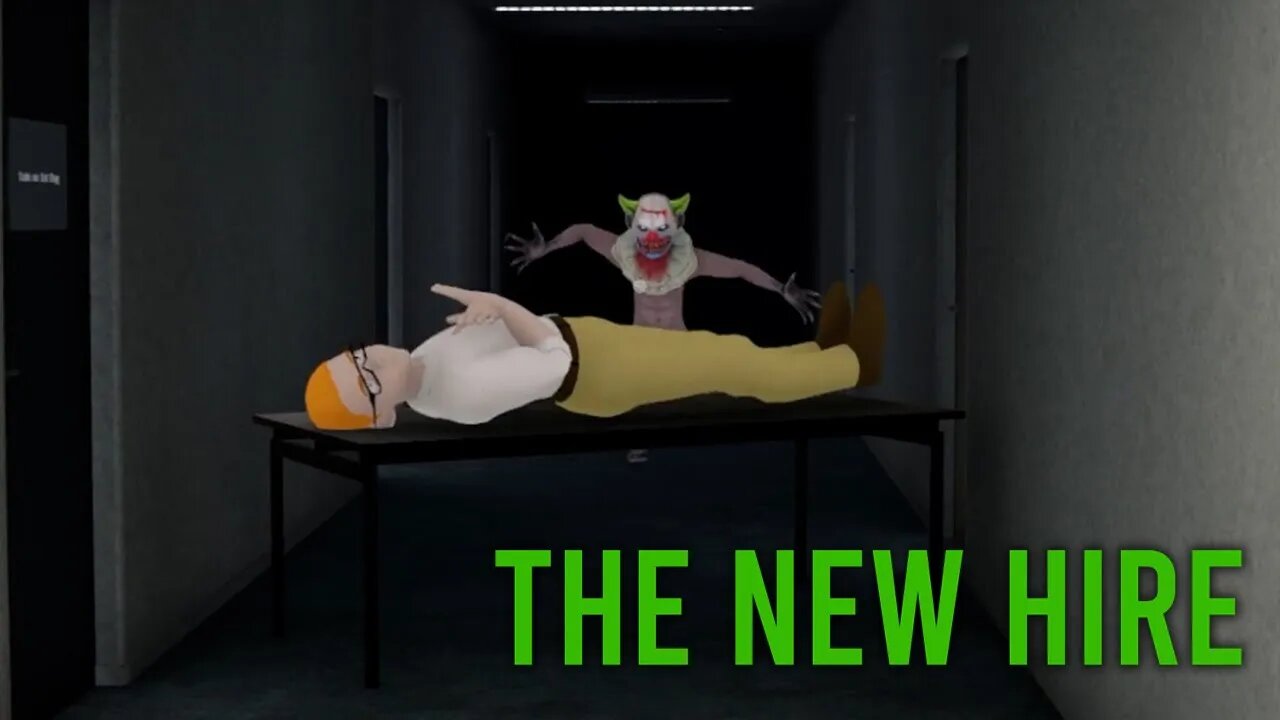 The New Hire - This Job Sucks and My Desk Is Too Small - Short Indie Horror Game