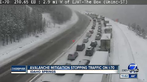 Snow in Colorado's High Country snarls traffic ahead of President's Day Weekend