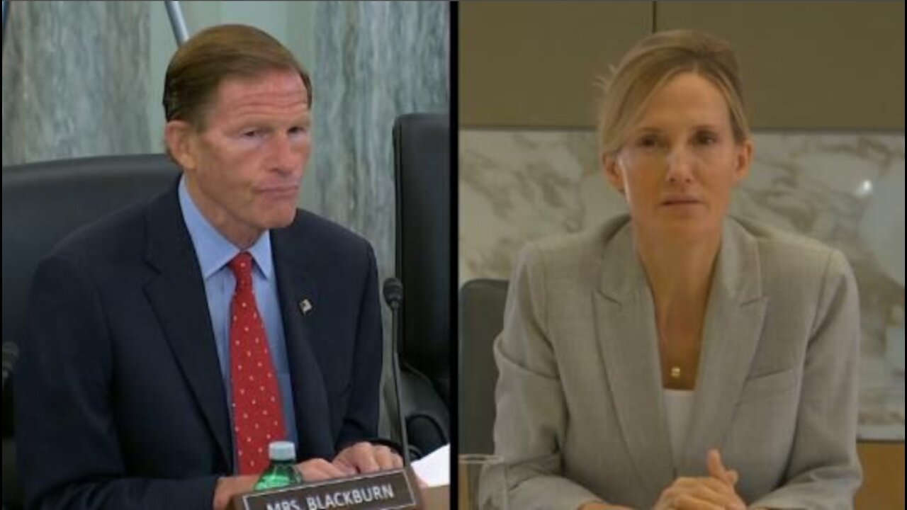 "Will You Commit To Ending Finsta" - EMBARASSING Moment As Blumenthal Shows Lack Of Understanding