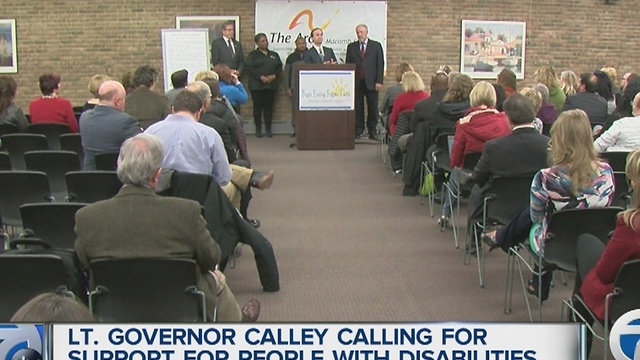 Lt. Governor calls for support of people with disabilities