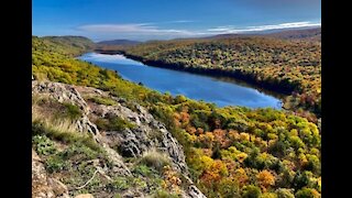 Porcupine Mountain Fall Colors #vanlife Ontonagon Michigan