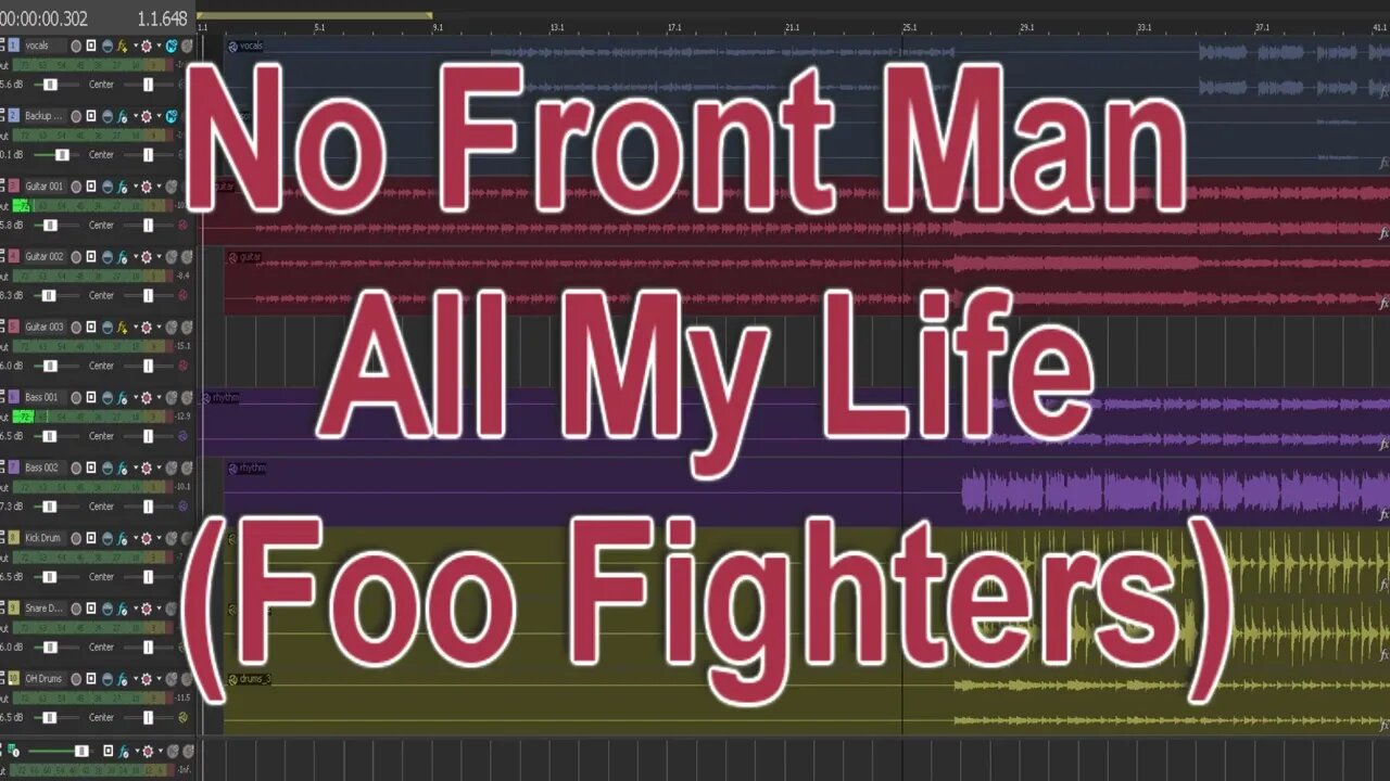 No Front Man - All My Life (Foo Fighters)