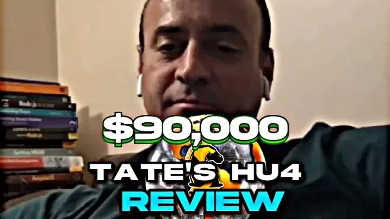 Tate's The Real World AKA Hustler's University 4.0 Student Review #94 🎓🔥💪