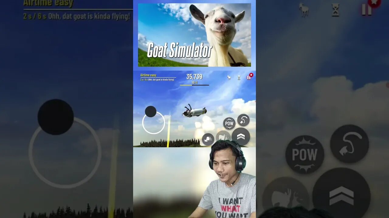 Kambing kematian | goat simulator #game