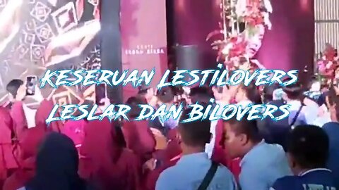 Keseruan Lestilovers | Leslar pada saat Peluncuran lagu Baru Lesti - Insan Biasa