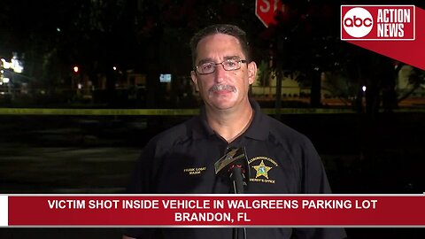 Woman found shot in car outside Brandon Walgreens | Press Conference