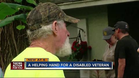 Help for disabled veteran