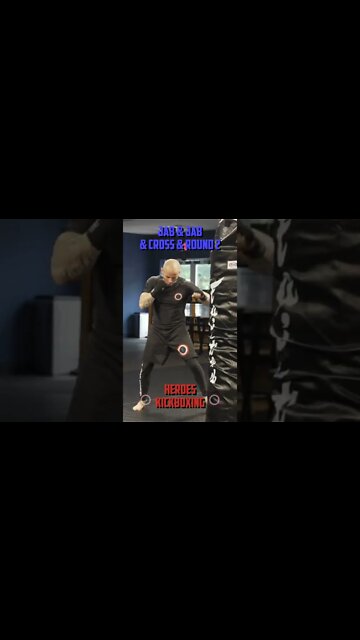 Heroes Training Center | Kickboxing & MMA "How To Double Up" Jab & Jab & Cross & Round 2 | #Shorts