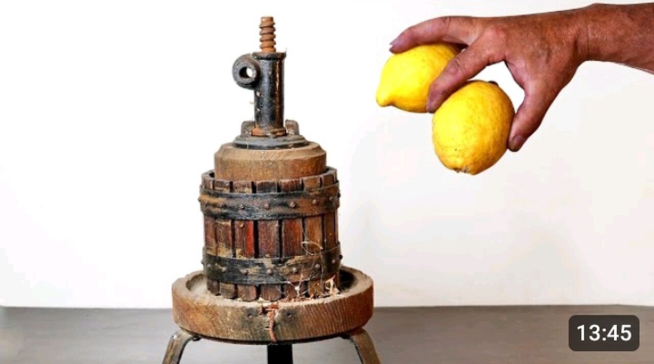 Rusty Fruit Press Restoration