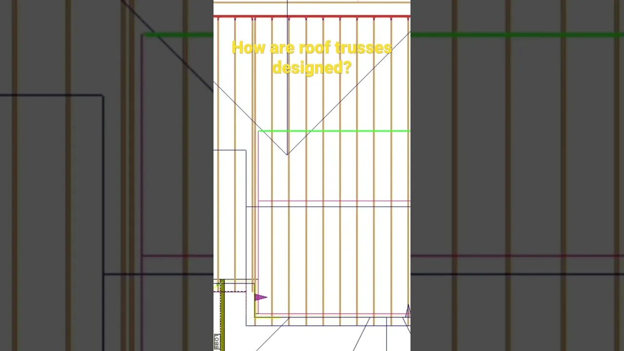 How are roof trusses designed?