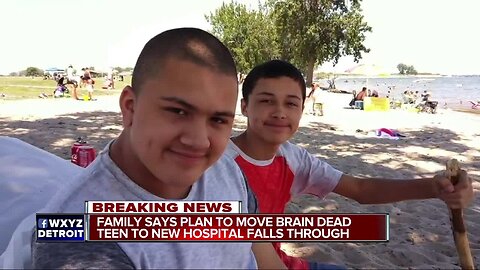 Family of boy declared brain dead after asthma attack says agreement to move him to another hospital fell through