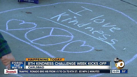 'Kindness Challenge' week kicks off