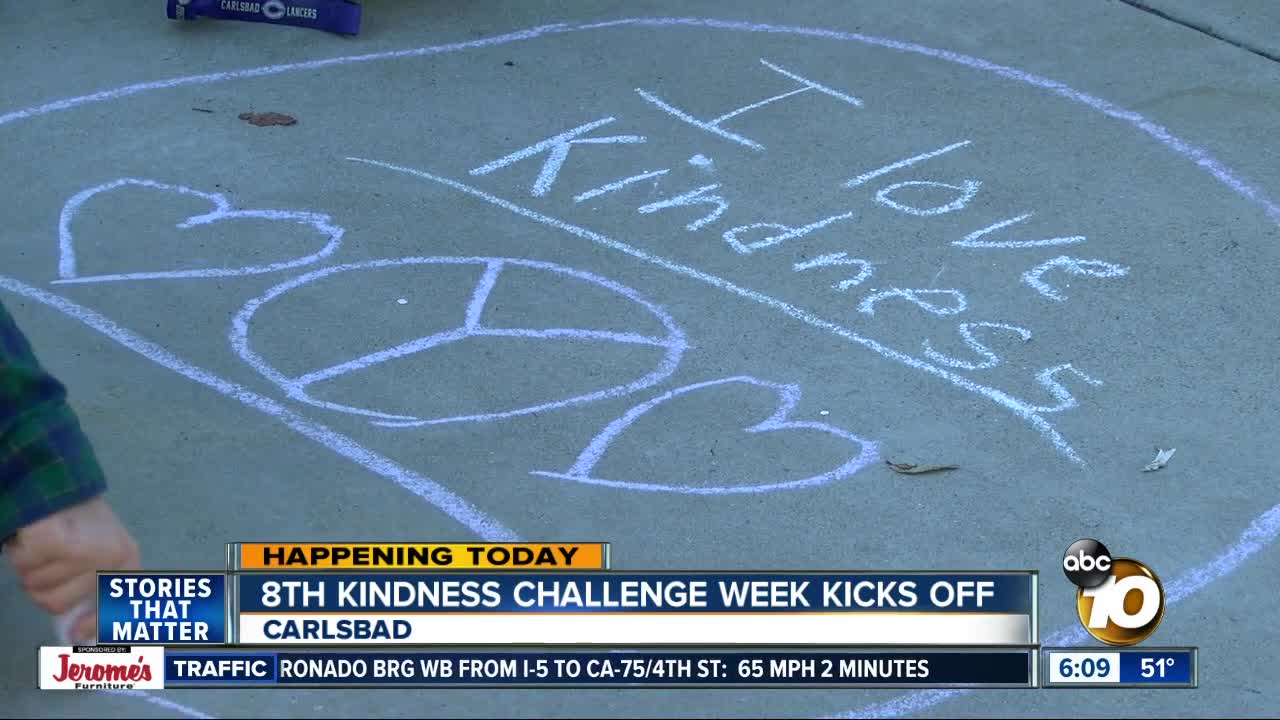 'Kindness Challenge' week kicks off