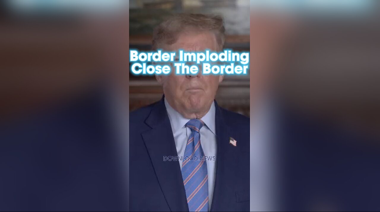 Trump: Crooked Joe Biden Allowing The Border Invasion - 11/21/23