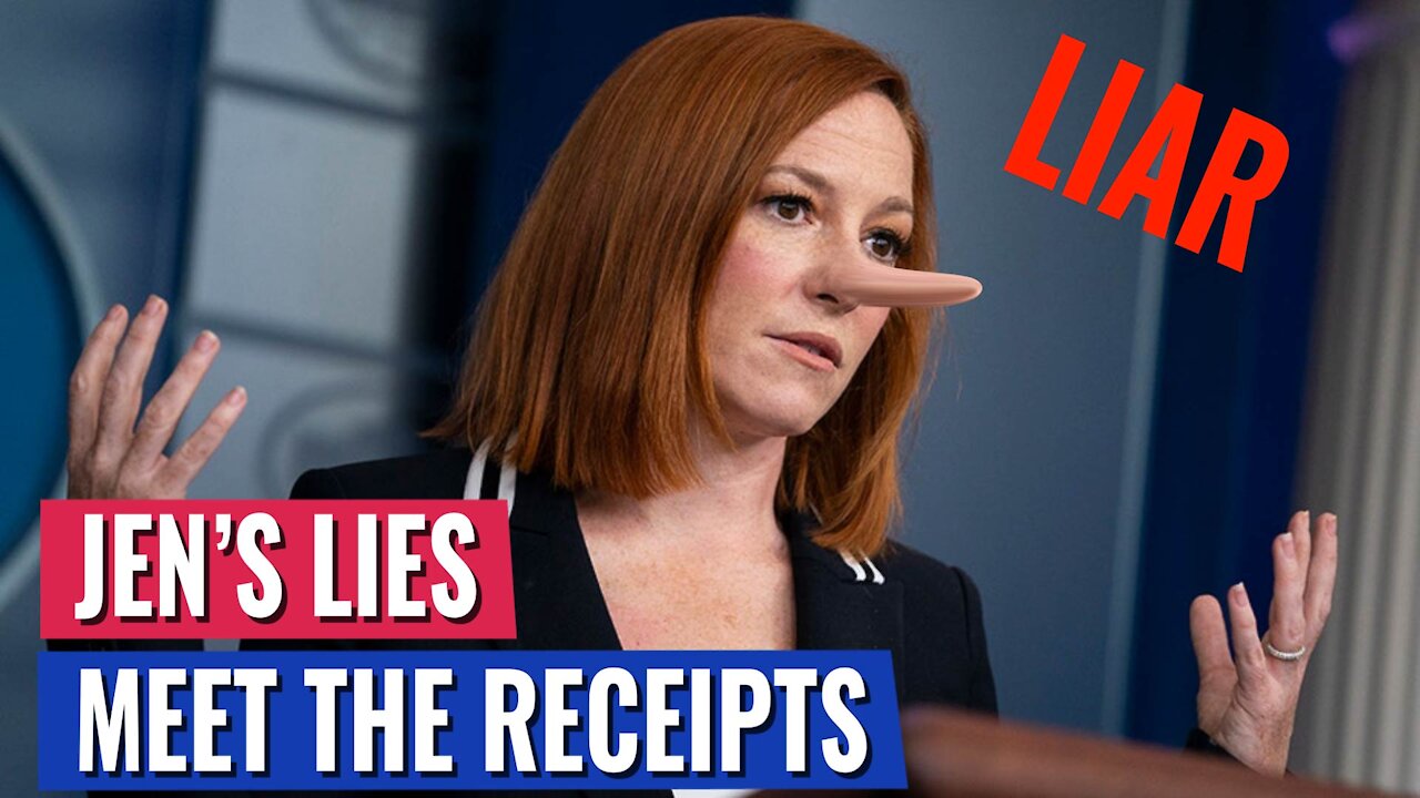 PSAKI CLAIMS *REPUBLICANS* ARE THE ONES DEFUNDING THE POLICE. GUESS WHAT JEN, WE HAVE THE RECEIPTS