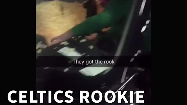 Celtics Rookie Gets To His Car, Sees He Got Hazed