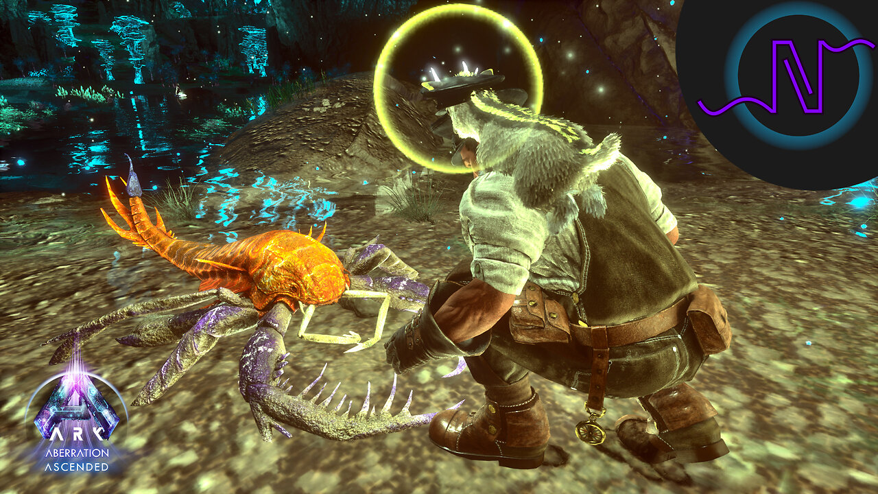 Aberrant Eurypterid Taming in the Blue Zone! - ARK: Survival Ascended Aberration LE78