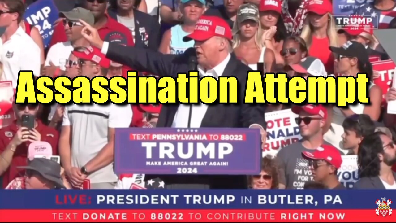 7/13/2024 ASSASSINATION ATTEMPT | BUTLER PA RALLY | QUICK CLIPS BREAKING NEWS