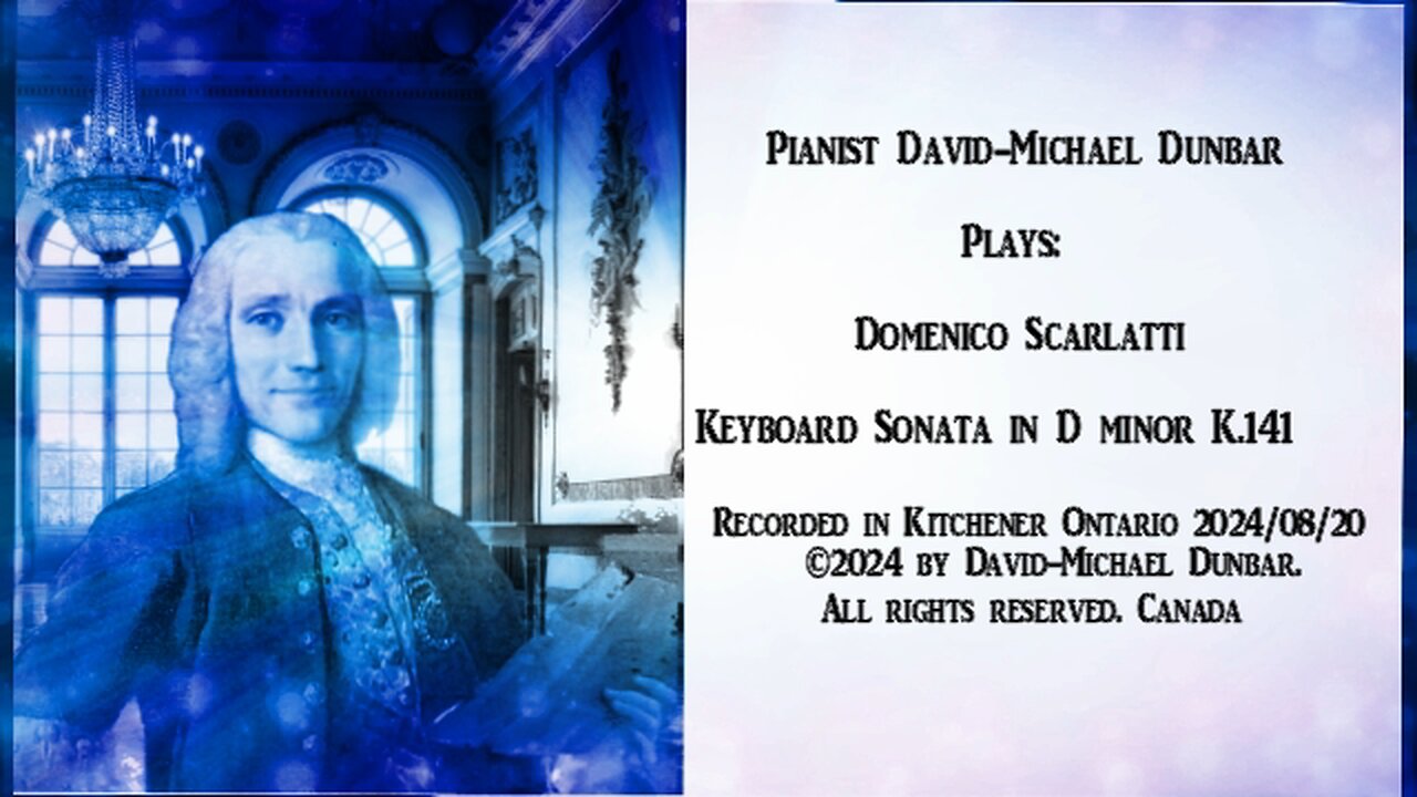 Scarlatti Sonata K. 141 David-Michael Dunbar