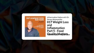 Inflammation Nation with Dr. Steven Noseworthy - 017 Weight Loss and Inflammation Part 5 - Food...