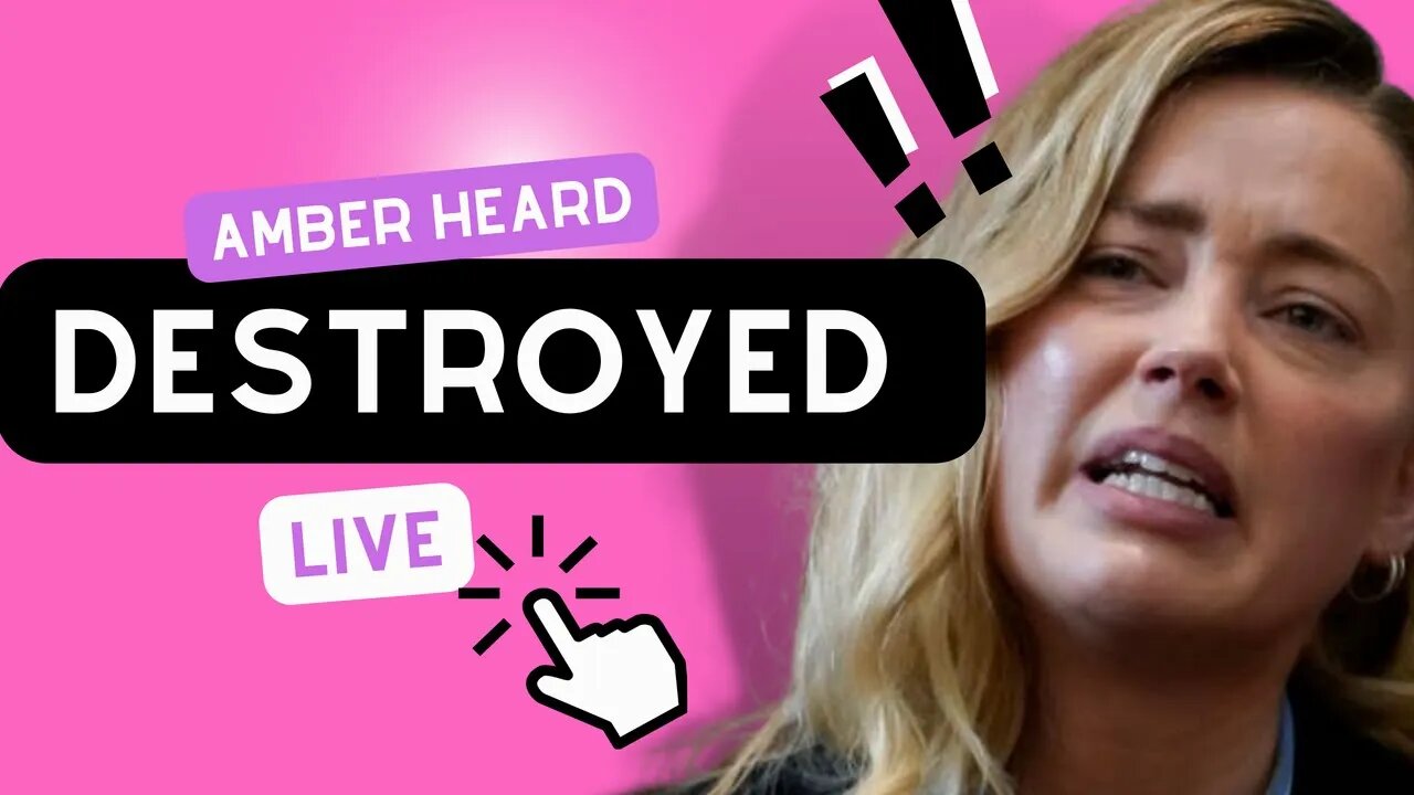 Amber Heard DESTROYED by Johnny Depp! | LIVE