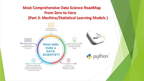 Data Science Roadmap Part 3: Machine Learning models