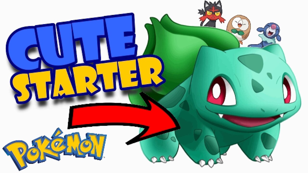 Ranking Pokemon BUT ONLY CUTE STARTERS (Tier List)