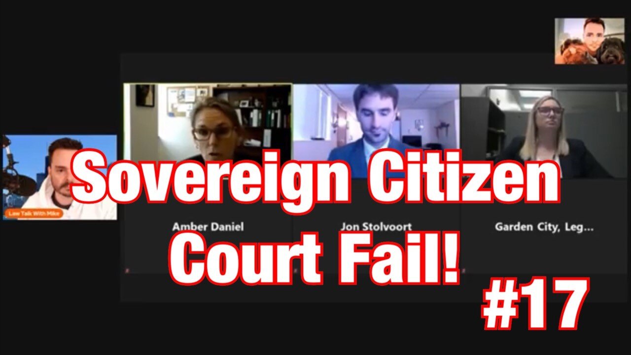 Sovereign Citizen Court Fail #17