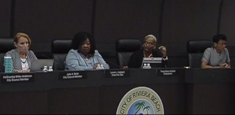 Tense moments ahead of run-off election in Riviera Beach