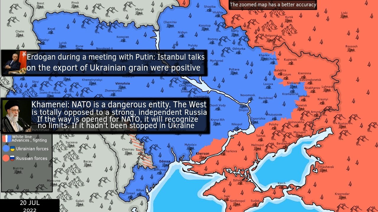 Russian invasion of Ukraine [20 Jul 2022] 'Today'