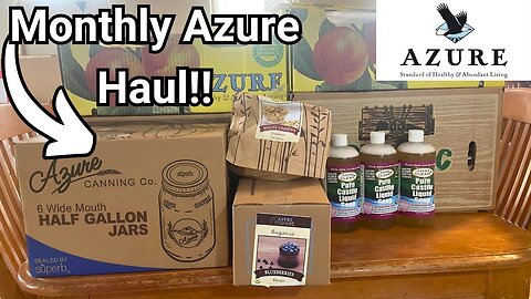 Large Family Azure Standard Haul November 2024