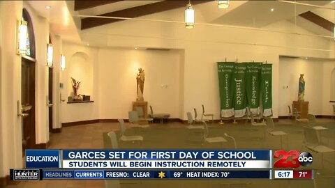 Garces Memorial High School returns to school