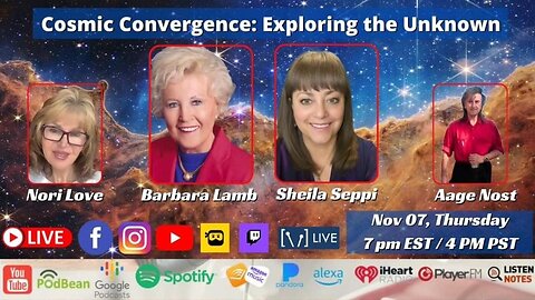 Cosmic Convergence: Exploring the Unknown with Sheila Seppi & Barbara Lamb