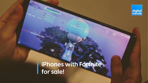 iPhones with Fortnite for sale!